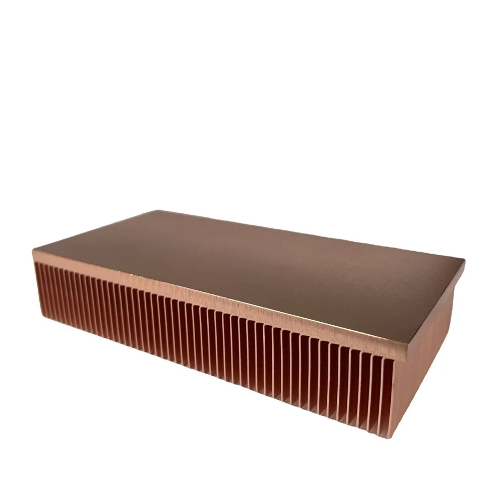 Factory Direct Supply Copper Skived Fin Heatsink - C1100 Red Copper Heatsink 100×50×20mm best